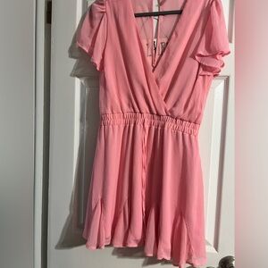 Pink sundress women’s large